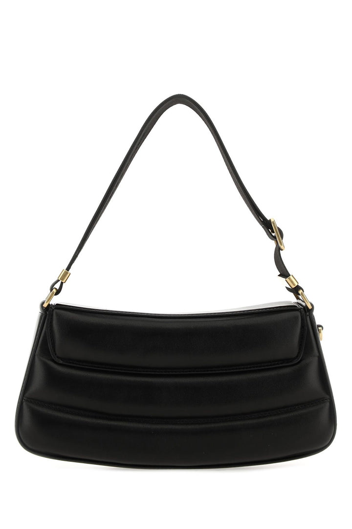 Black alter mat shoulder bag