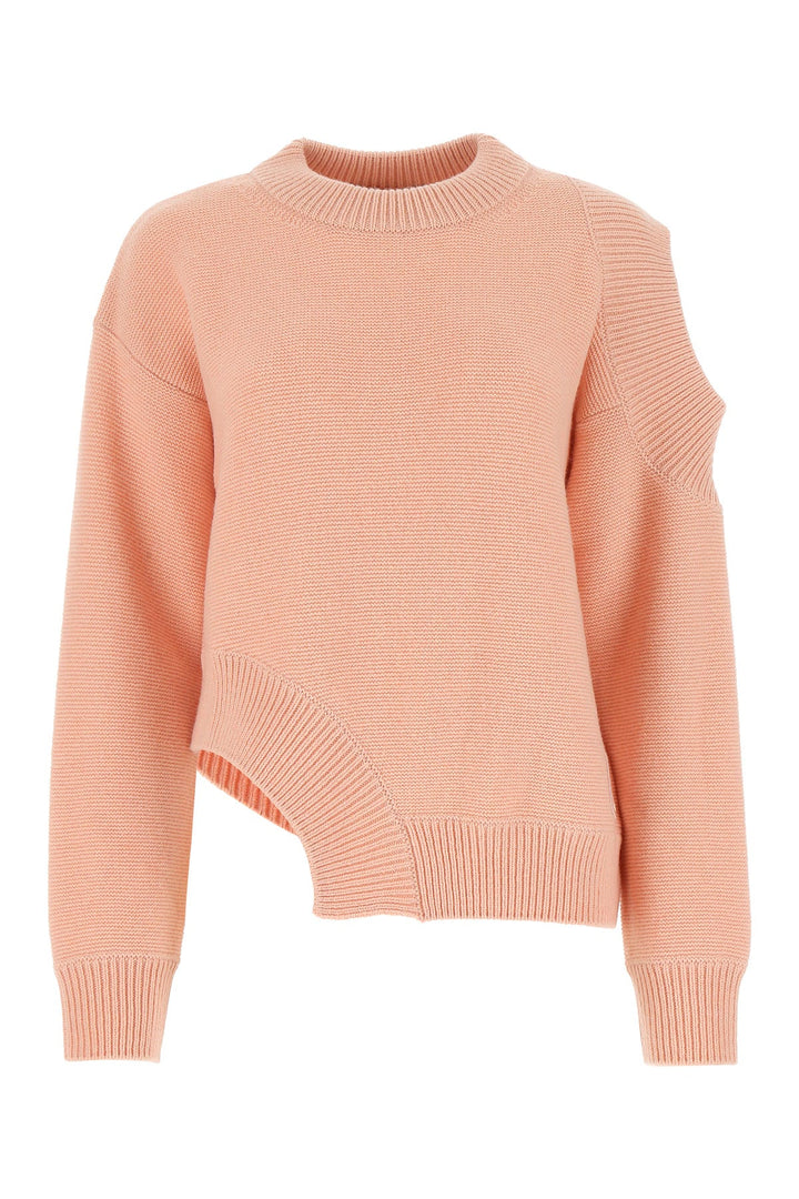 Pink cashmere blend sweater