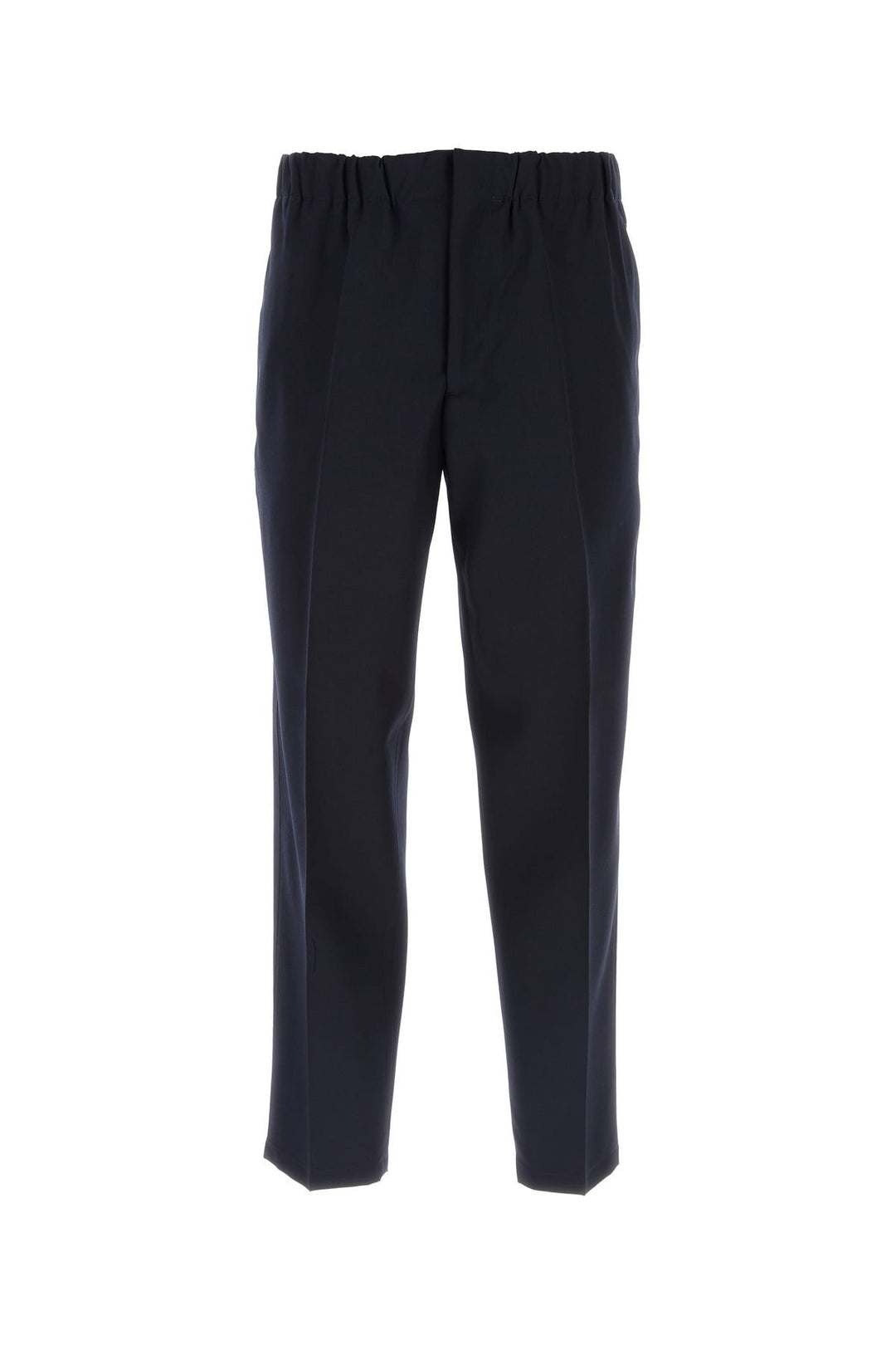 Midnight blue wool pant