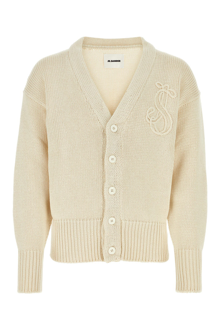 Ivory cotton cardigan