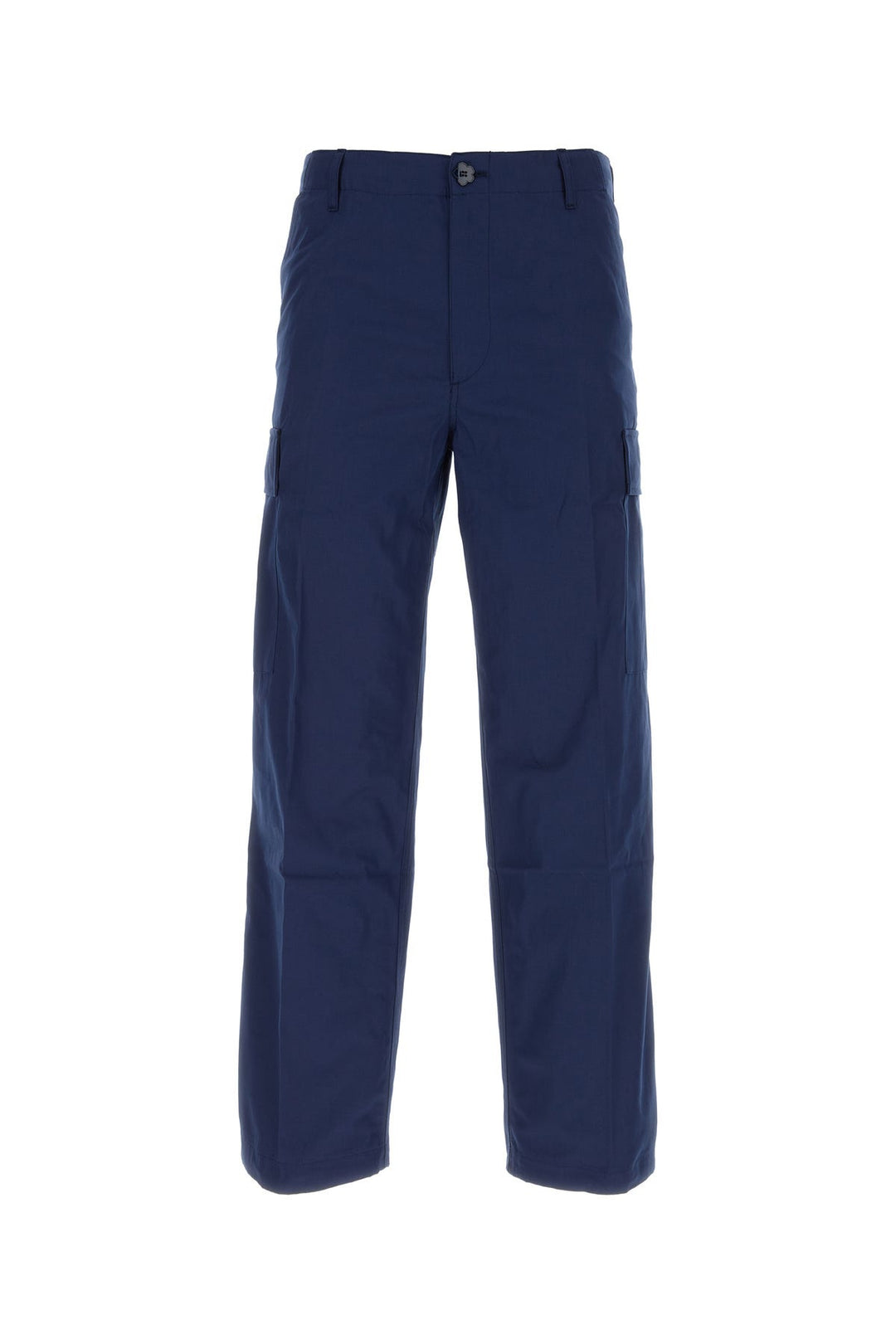 Blue cotton cargo pant