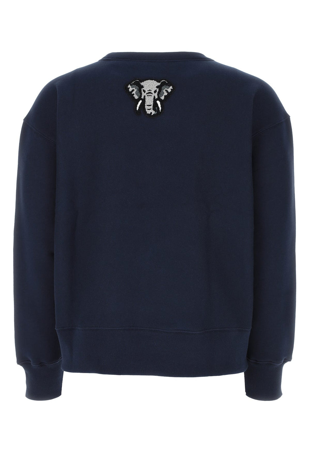 Midnight blue cotton Varsity sweatshirt