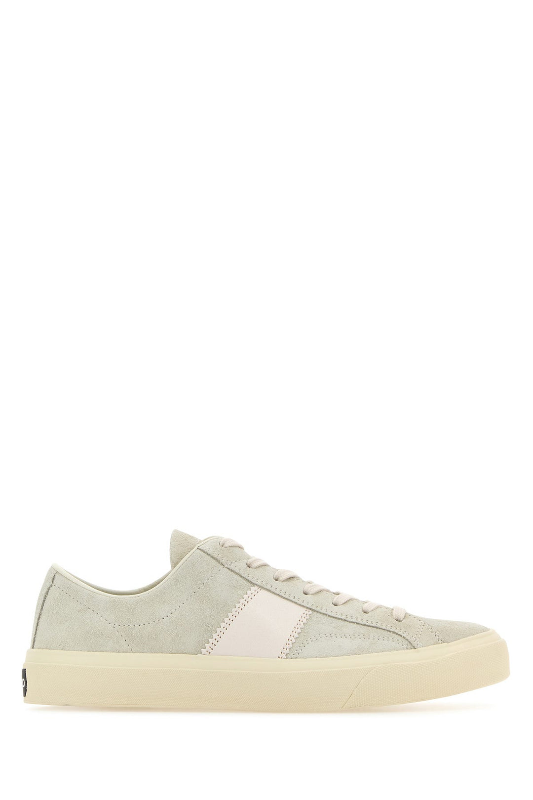 Light-grey suede Cambridge sneakers