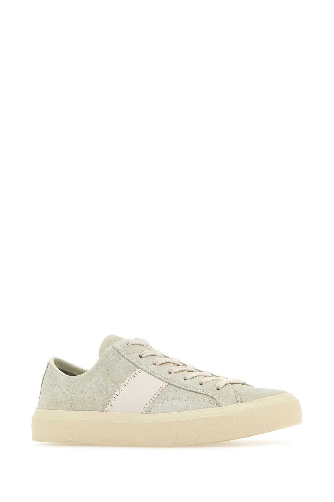 Light-grey suede Cambridge sneakers