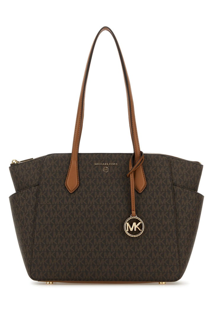 Printed canvas Marilyn shoulder bag