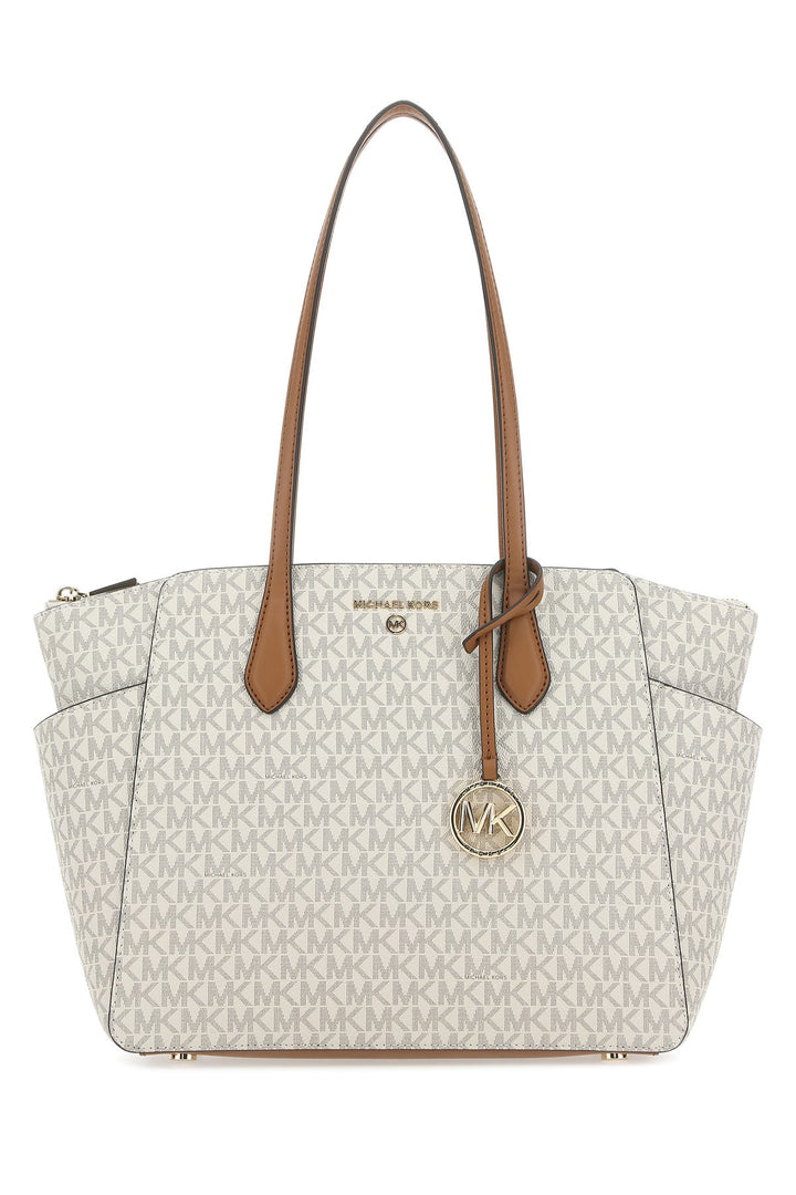 Printed canvas Marilyn shoulder bag