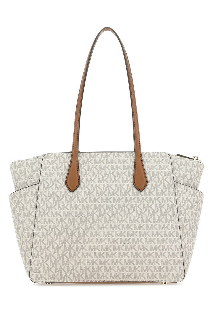 Printed canvas Marilyn shoulder bag