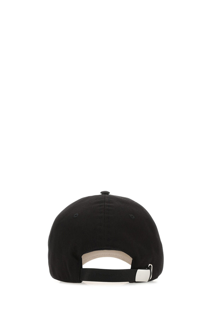 Black cotton hat