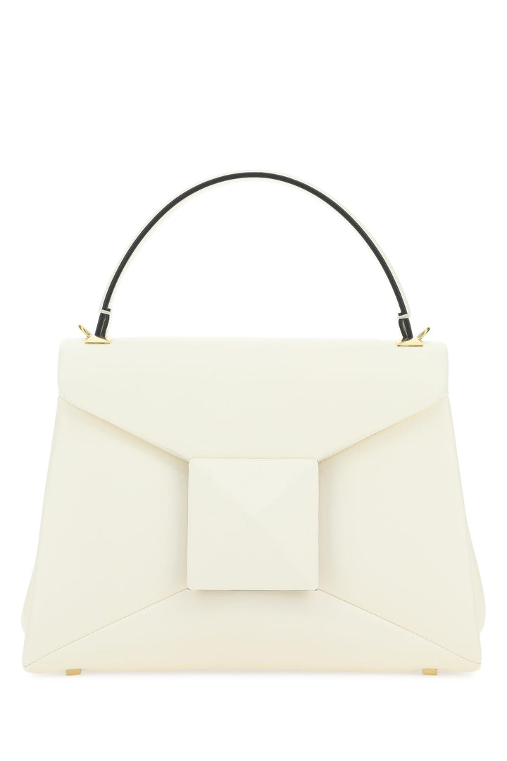 Ivory nappa leather One Stud handbag