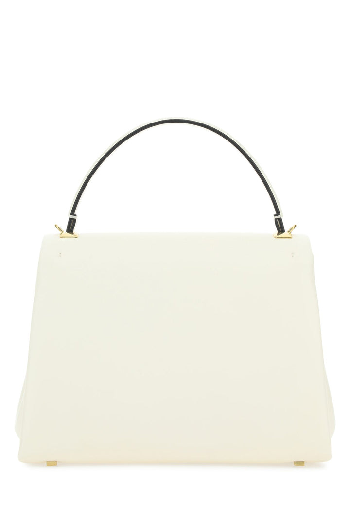 Ivory nappa leather One Stud handbag