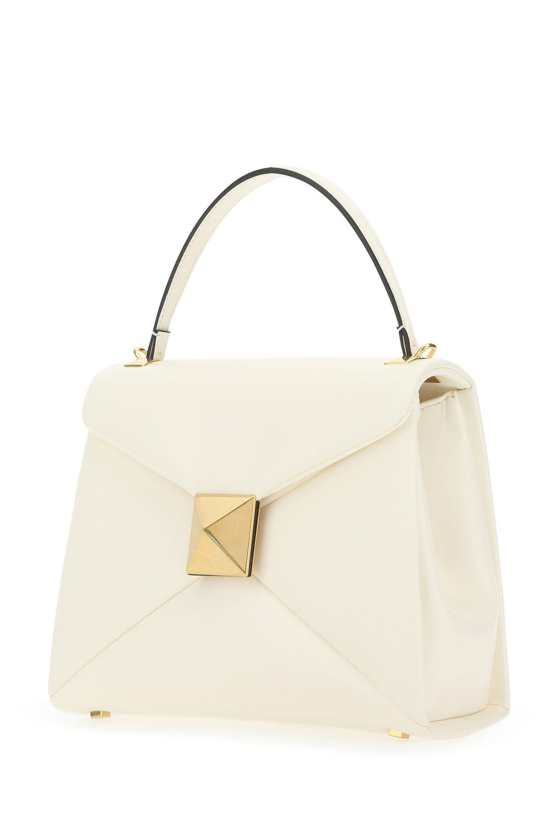 Ivory nappa leather One Stud handbag