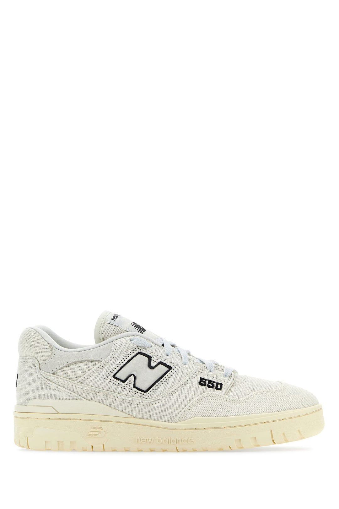 Ivory canvas 550 sneakers