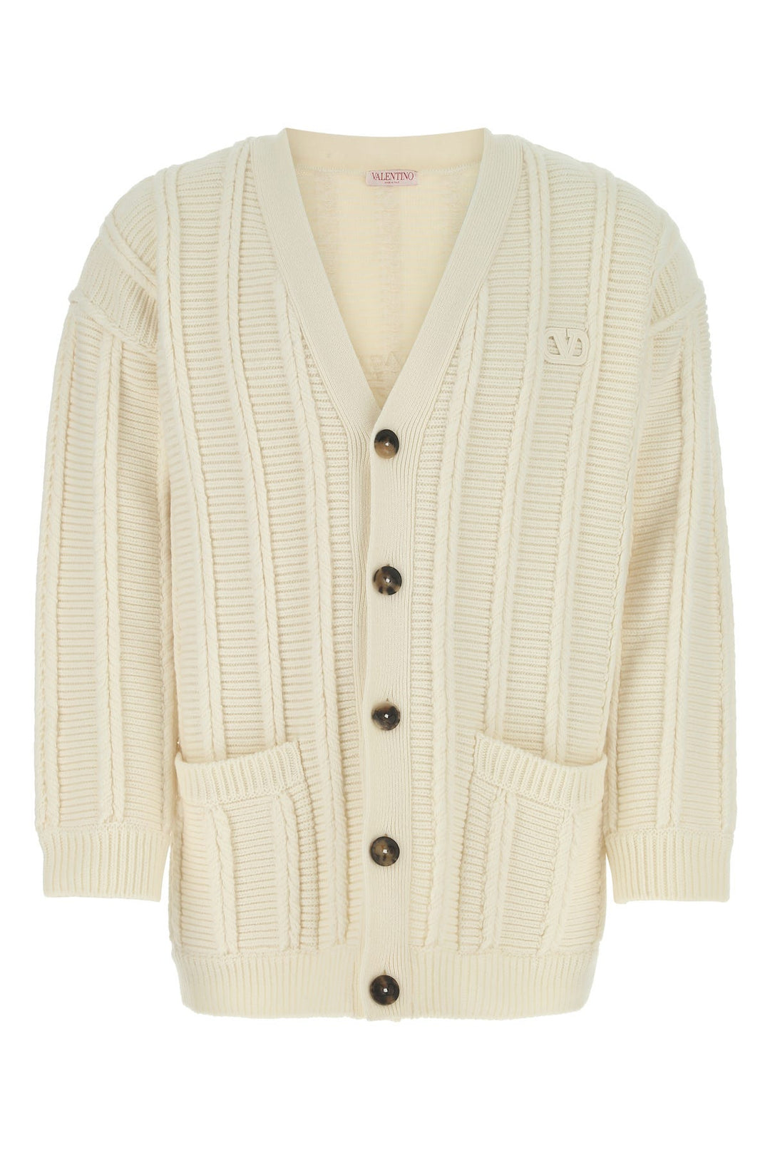 Ivory wool cardigan