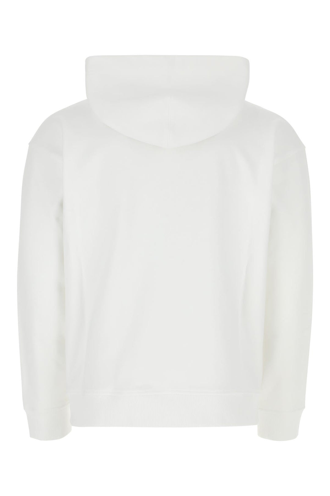 White cotton sweatshirt