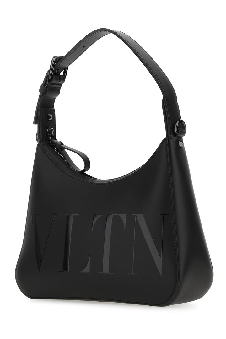 Black leather VLTN handbag