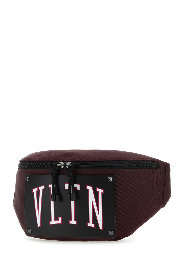 Grape fabric VLTN belt bag