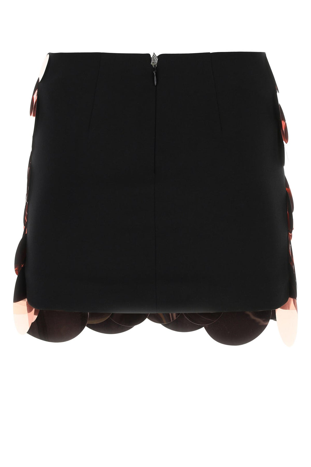 Embellished jersey Rue mini skirt