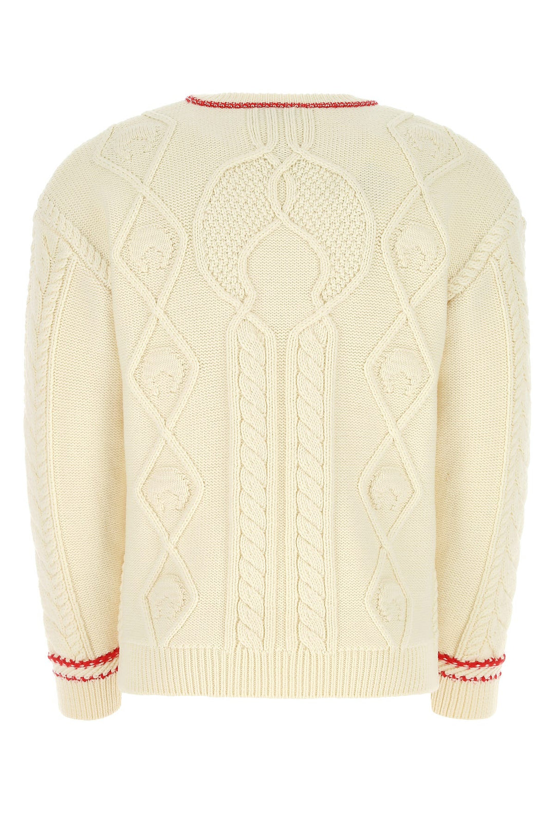 Ivory wool oversize sweater