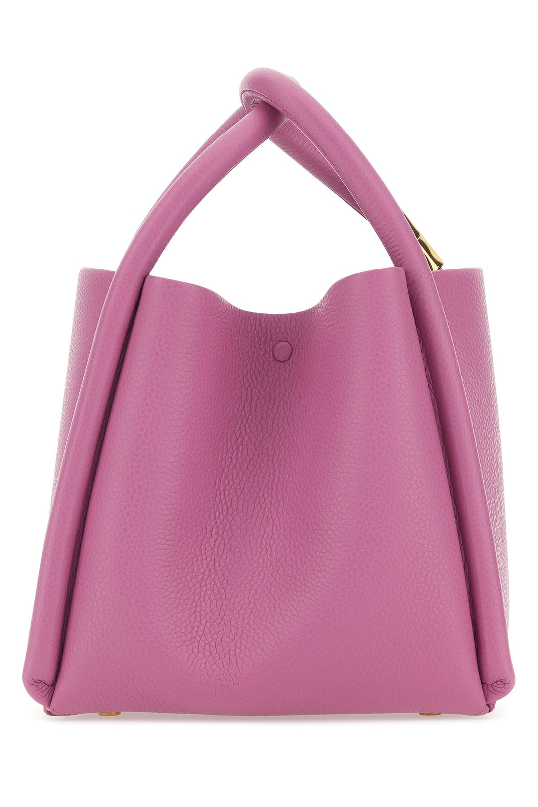 Dark pink leather Lotus 20 handbag