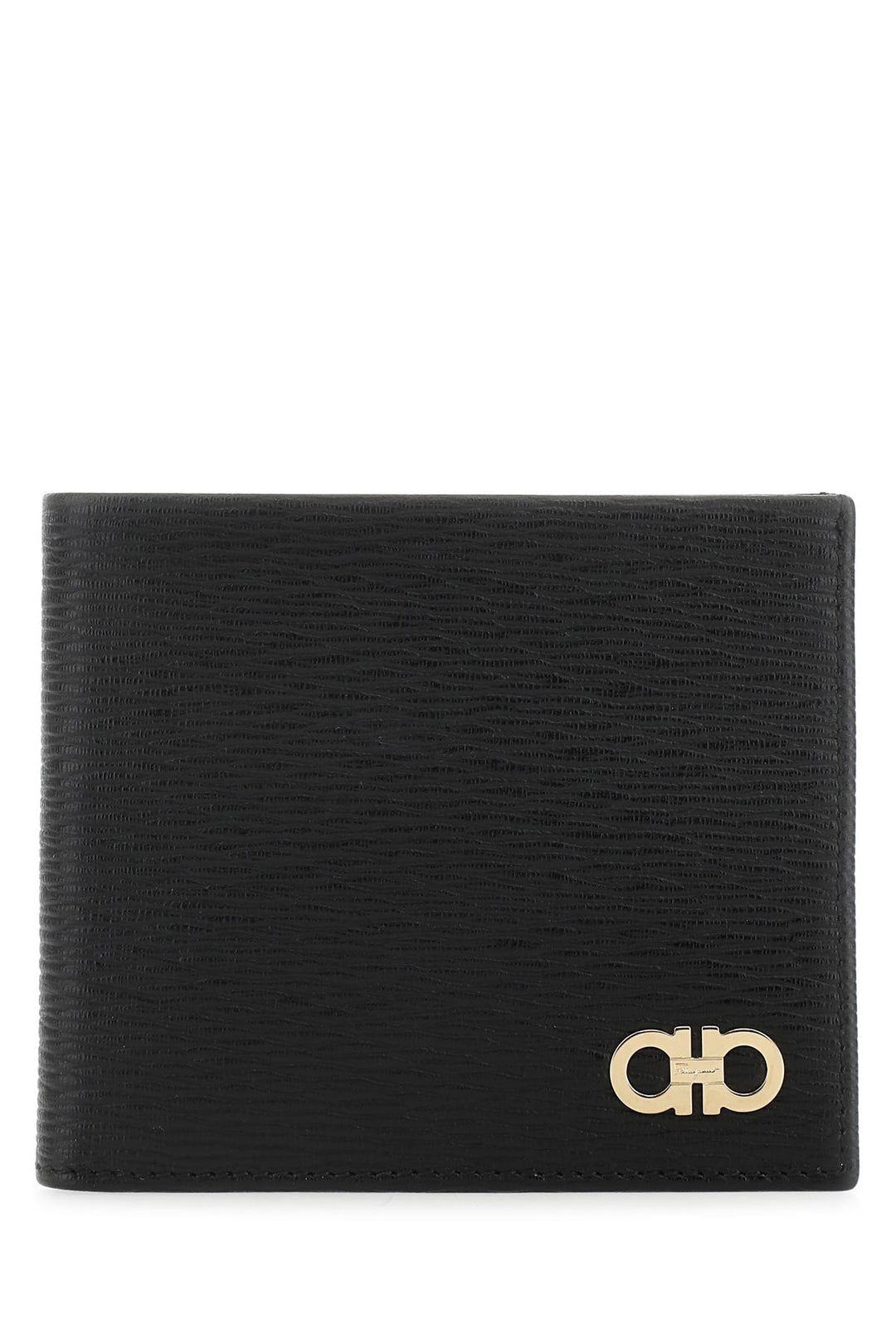 Black leather wallet