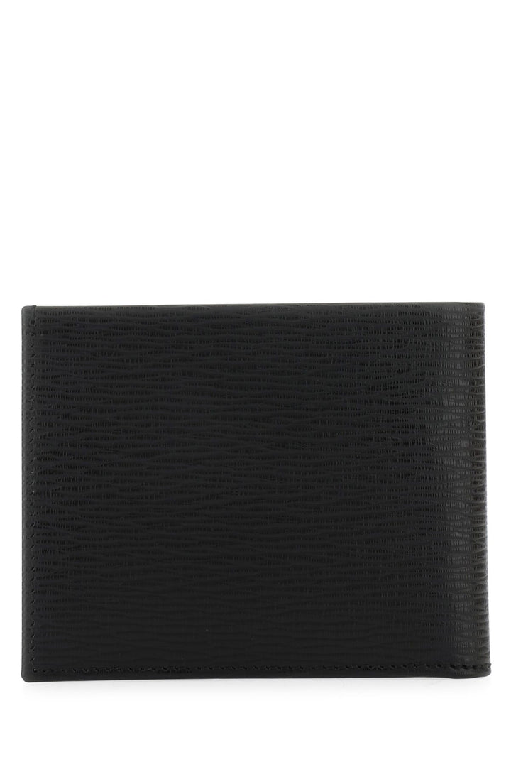 Black leather wallet