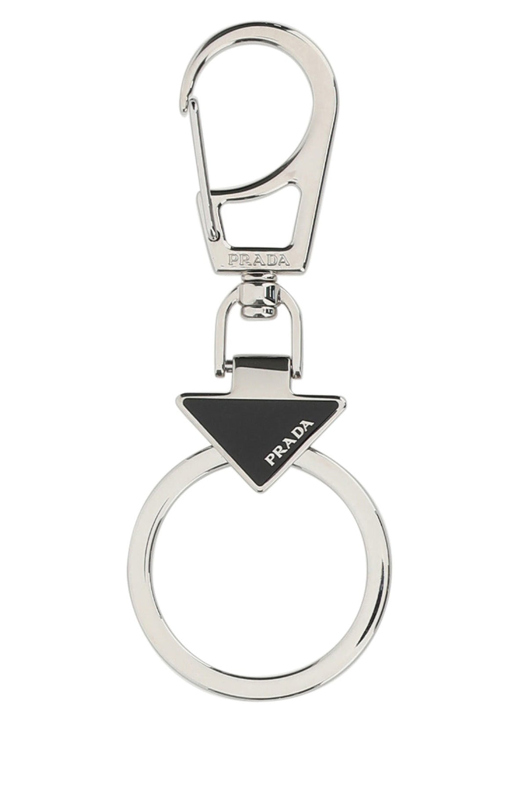 Silver metal key ring