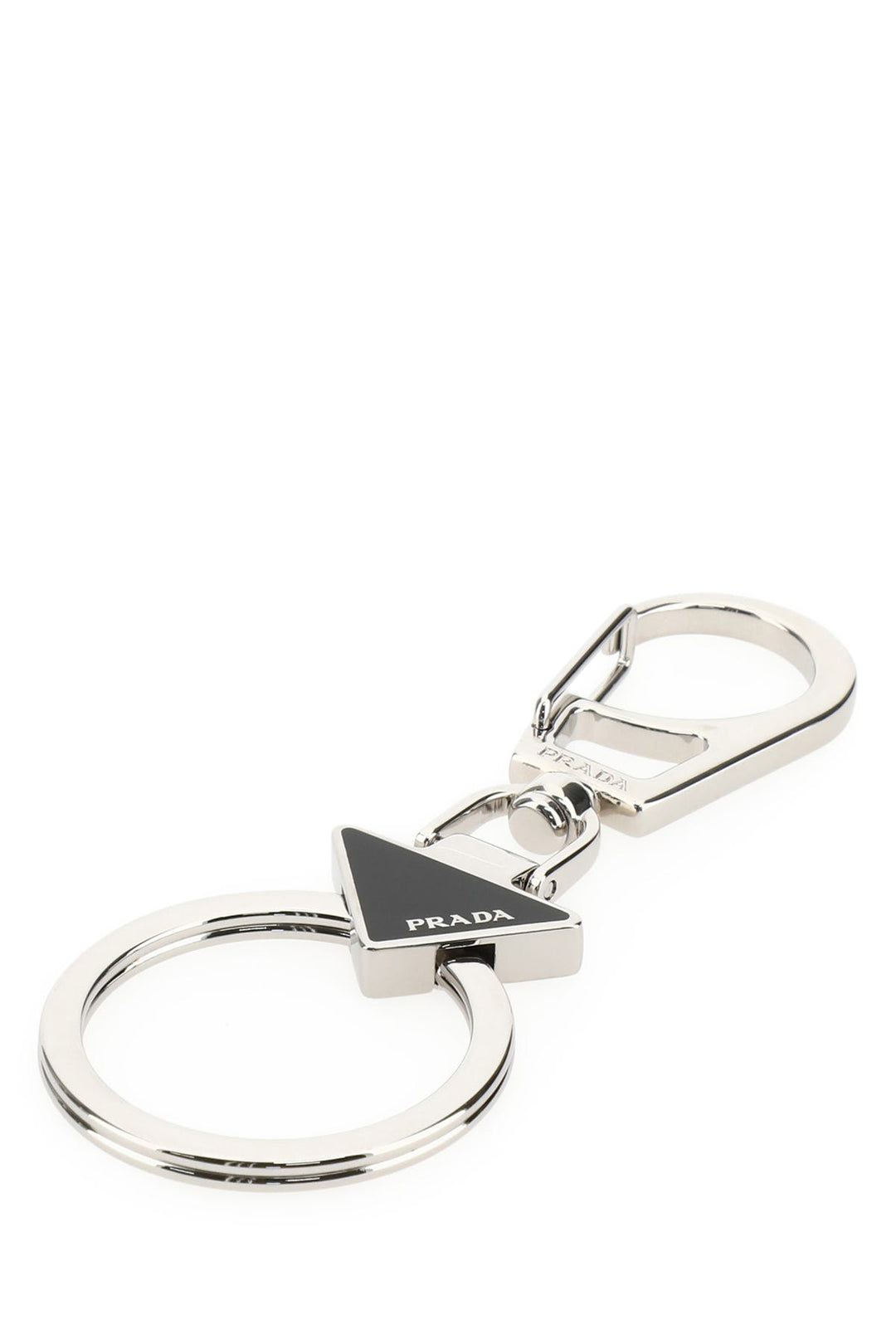 Silver metal key ring