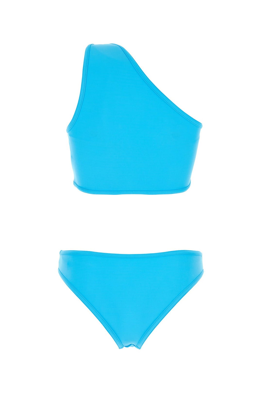 Turquoise stretch nylon bikini