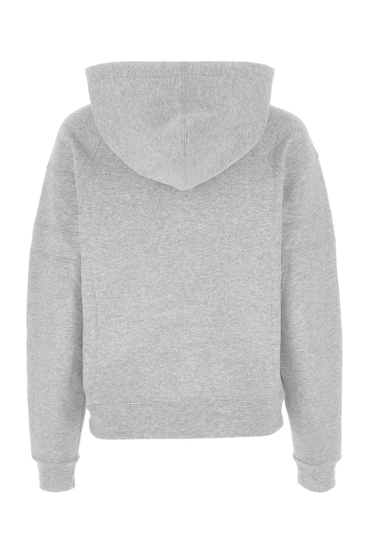 Grey cotton blend sweatshirt