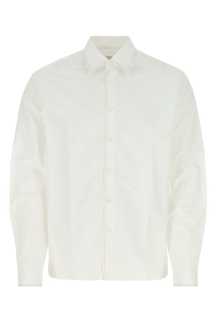 White poplin shirt