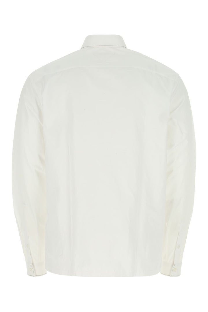 White poplin shirt