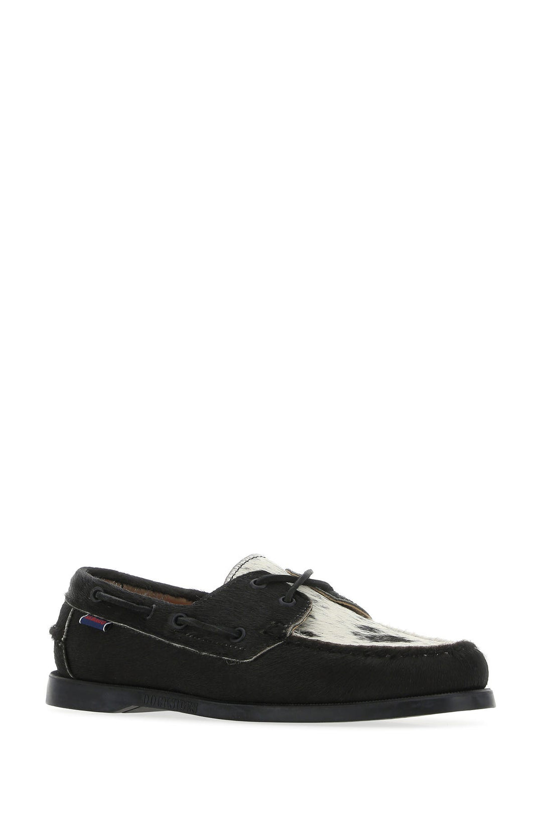 Multicolor calf hair Docksides Portland Raw loafers