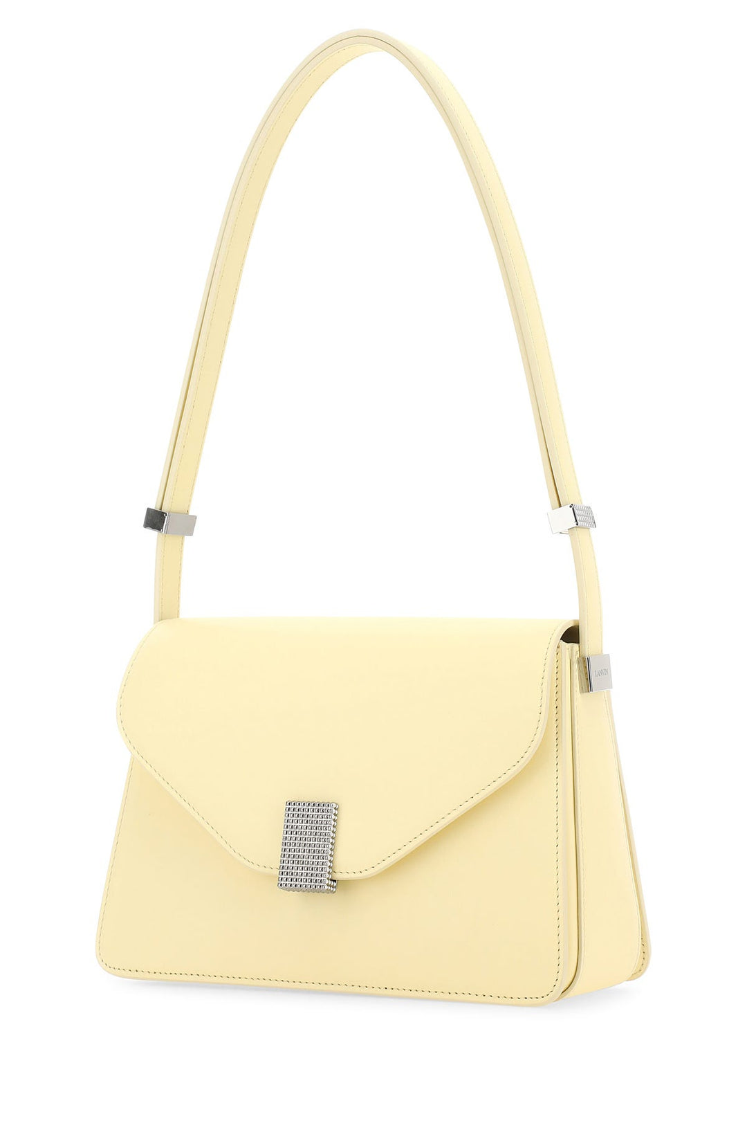 Pastel yellow leather Concerto shoulder bag