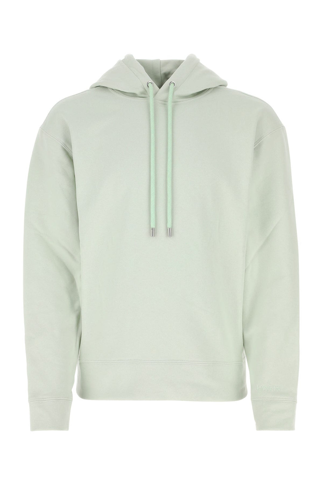 Mint green cotton sweatshirt