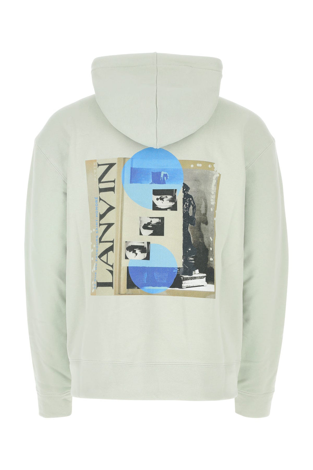 Mint green cotton sweatshirt