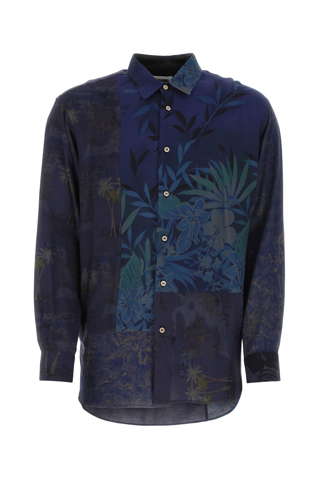 Printed viscose shirt