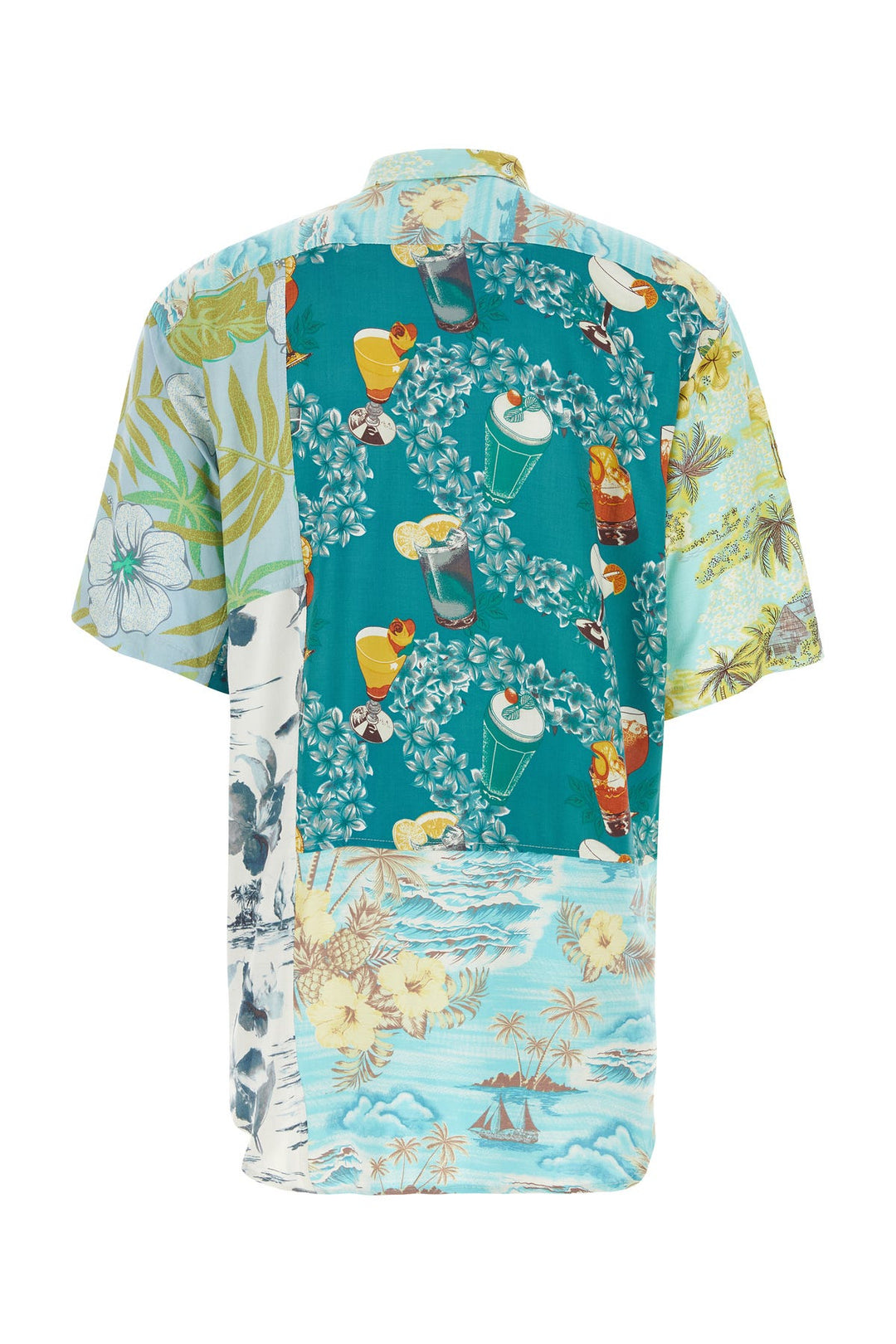 Printed viscose shirt