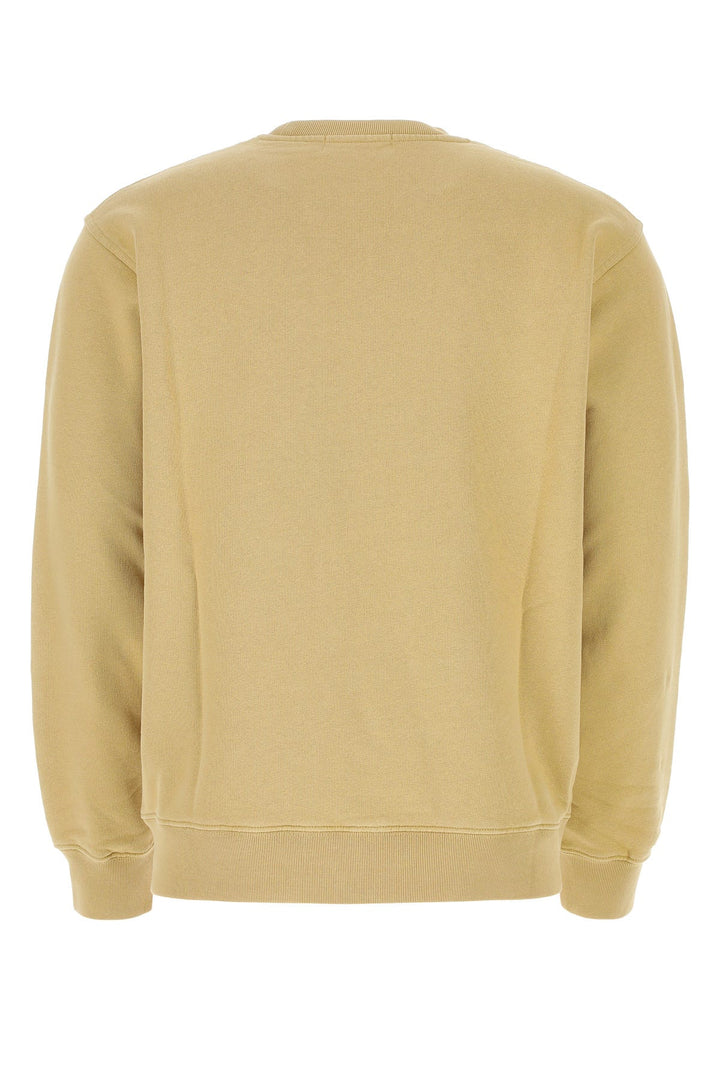 Beige cotton sweatshirt