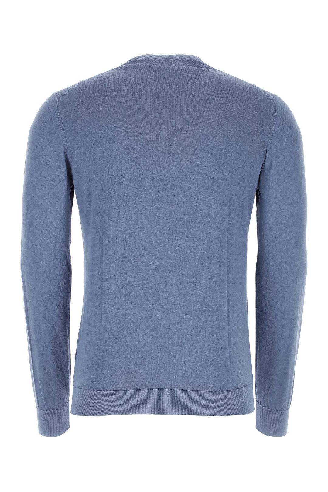 Powder blue cotton sweater