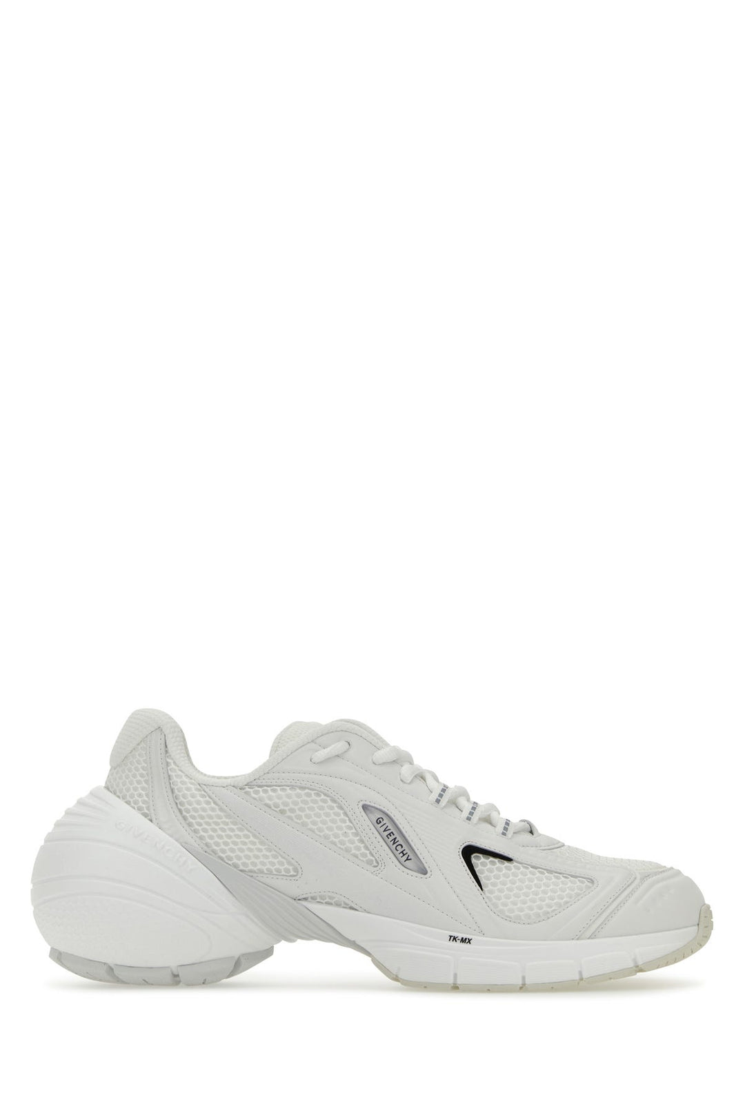 White mesh and synthetic leather TK-MX sneakers