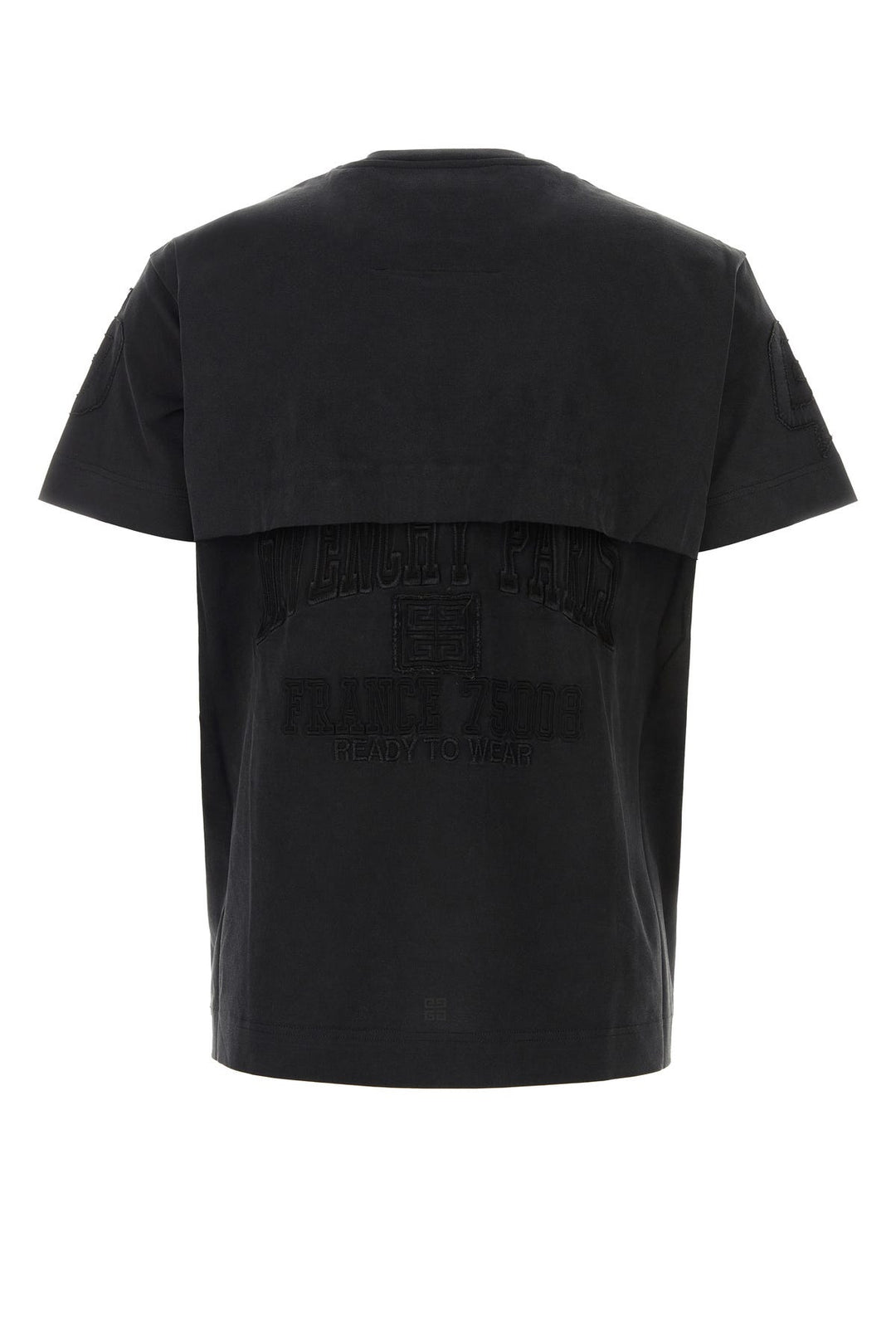 Black cotton t-shirt