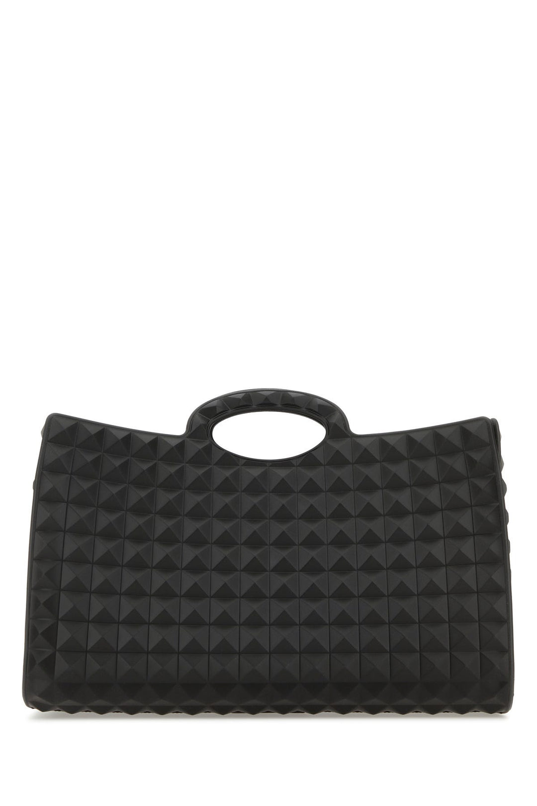 Black rubber Le TroisiÃ¨me shopping bag