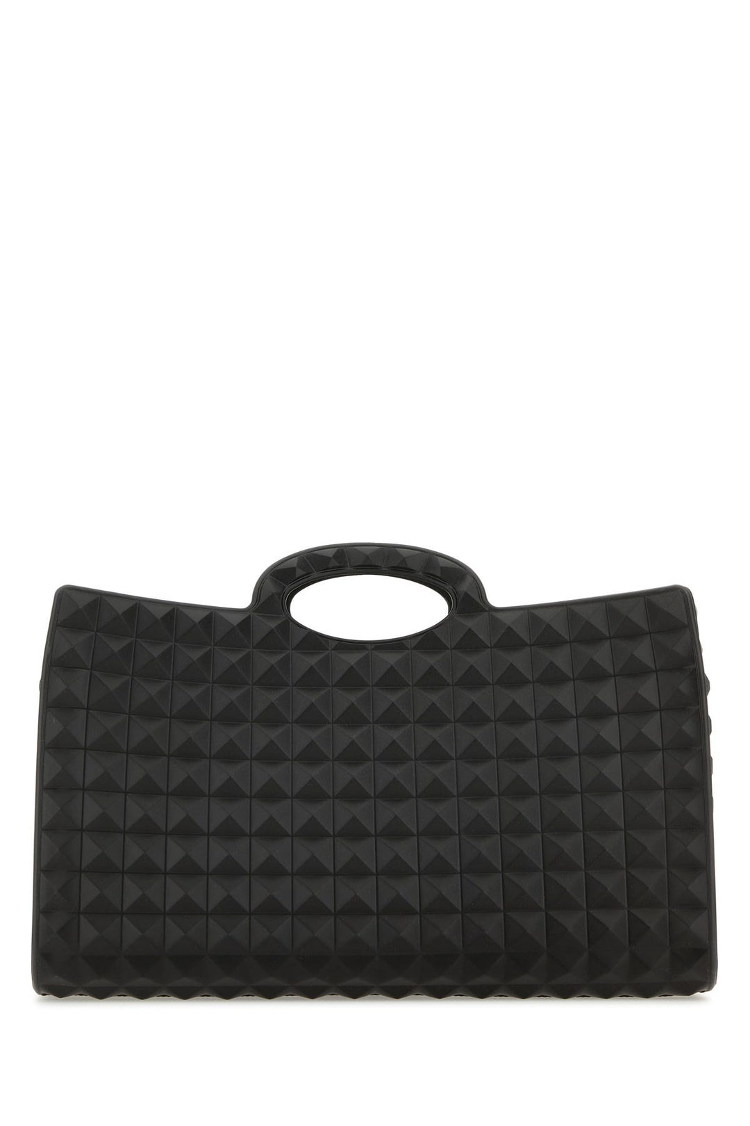 Black rubber Le TroisiÃ¨me shopping bag