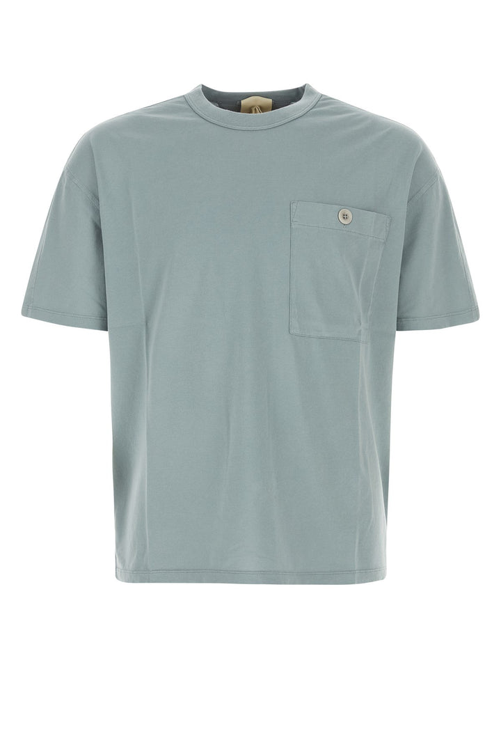 Powder blue cotton t-shirt