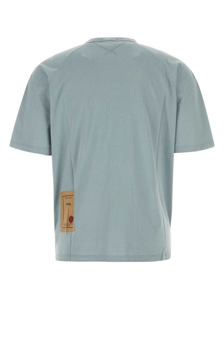 Powder blue cotton t-shirt