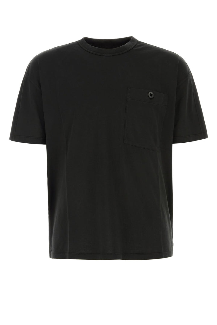 Black cotton t-shirt