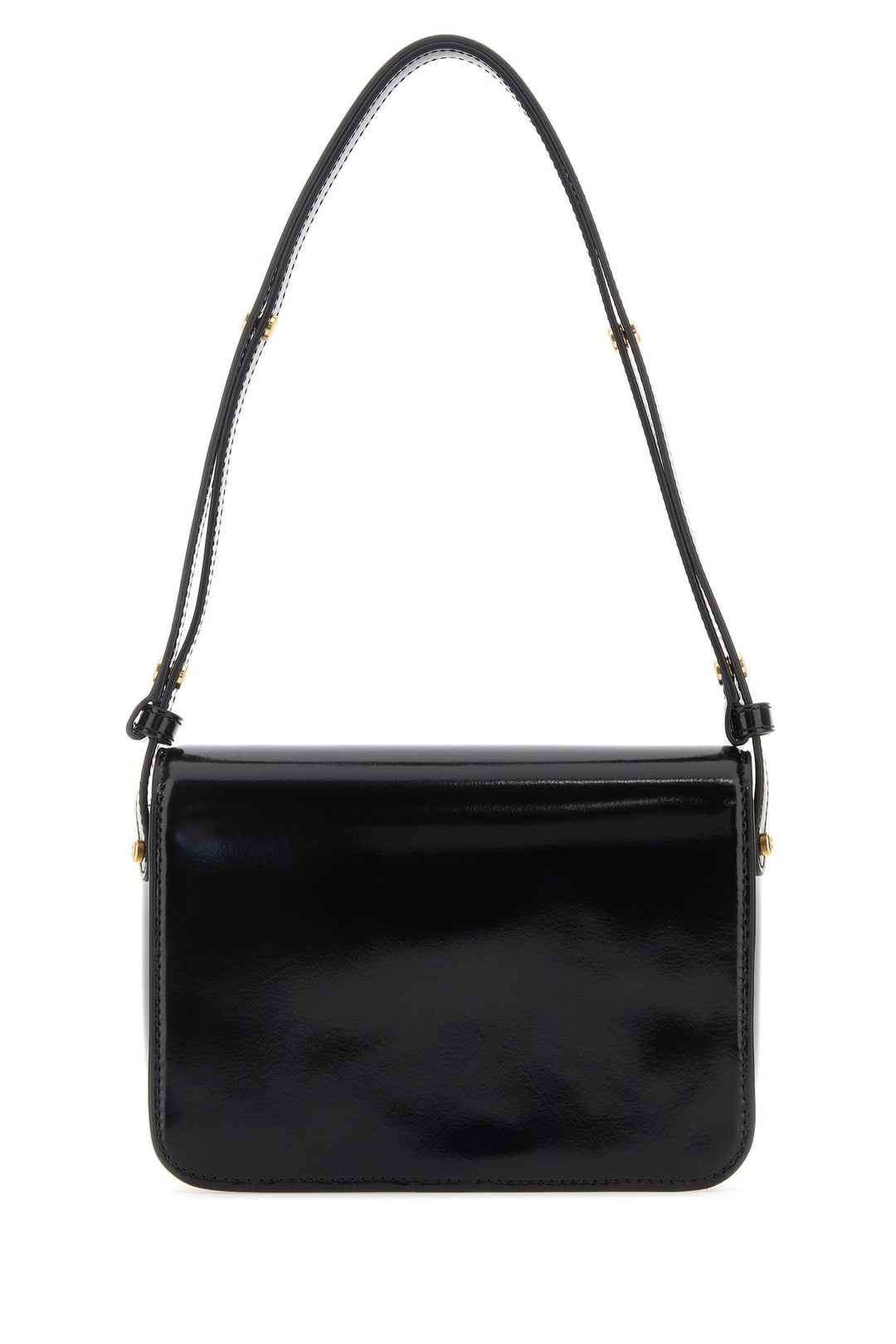 Black leather Robinson shoulder bag