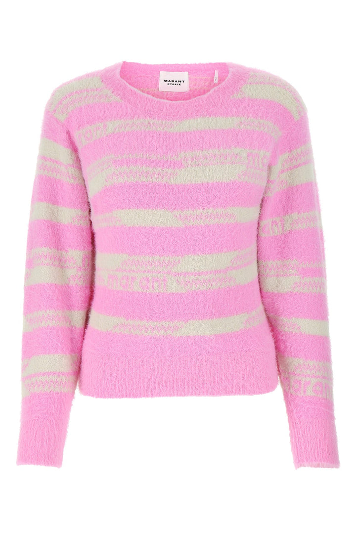 Embroidered nylon Orson sweater