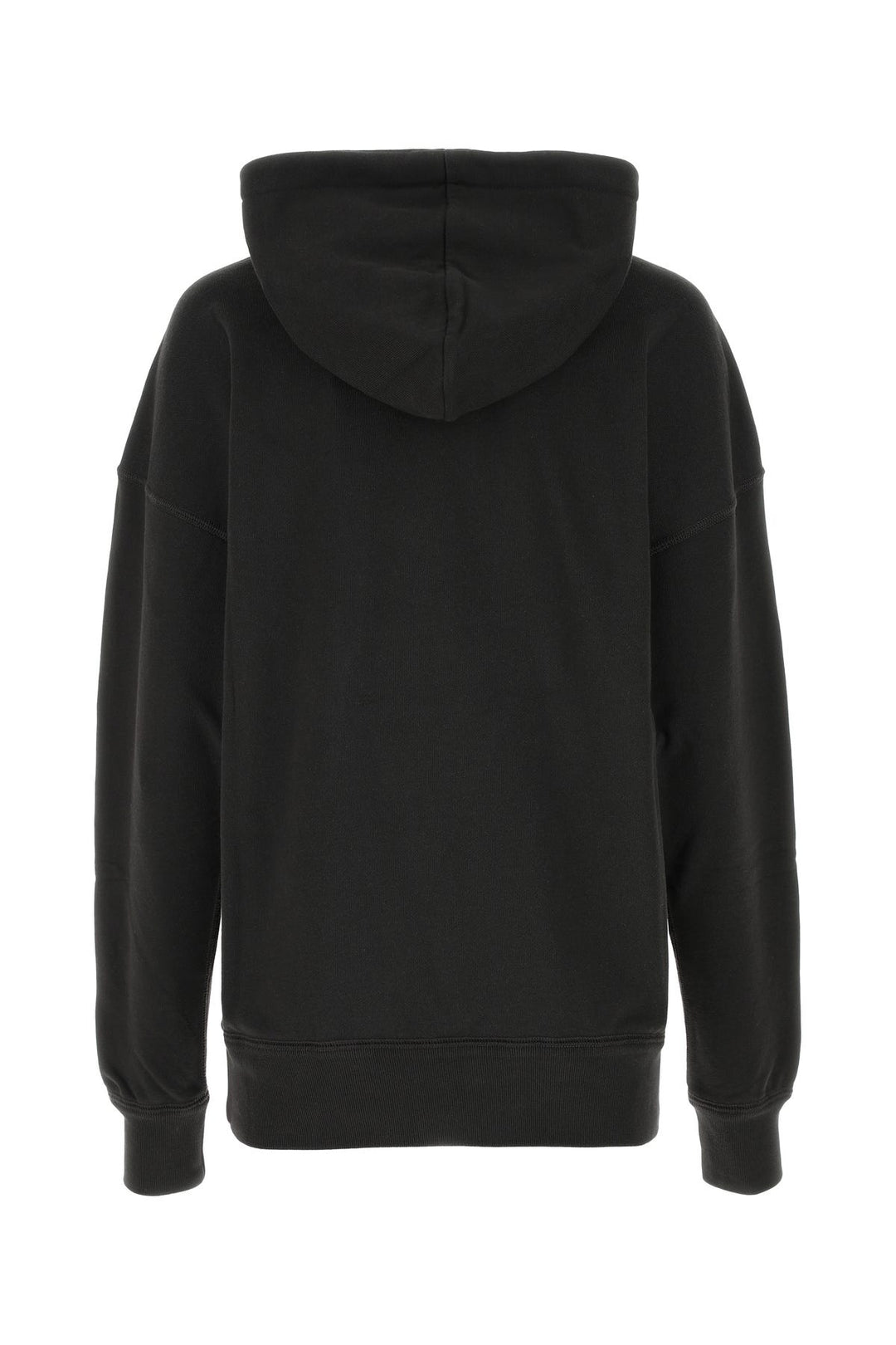 Black cotton blend Mansel sweatshirt