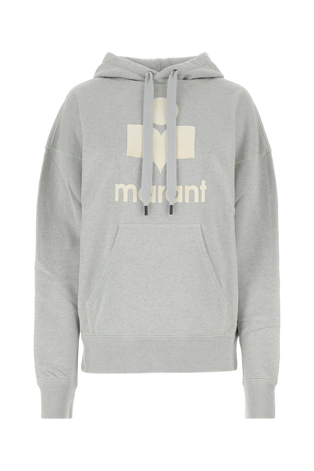 Melange grey cotton blend Mansel sweatshirt